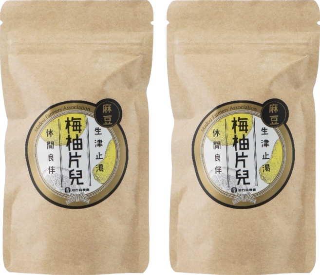 麻豆區農會 梅柚片兒, 50g, 2包