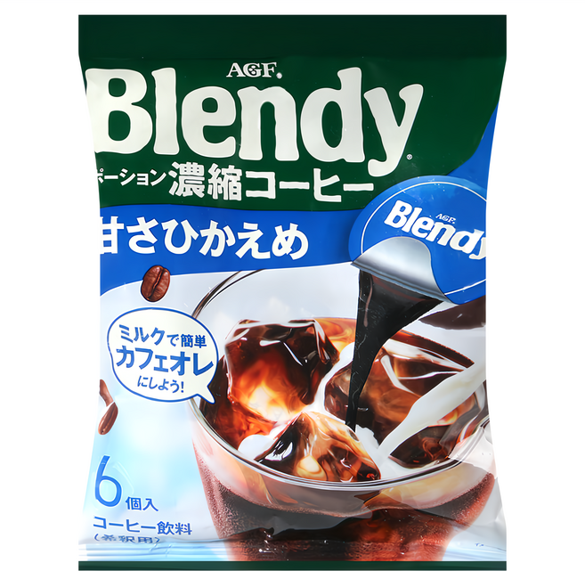 AGF Blendy 濃縮咖啡球, 18g, 6入, 1袋