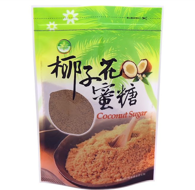 Longyes 隆一 天然椰子花蜜糖, 350g, 1包