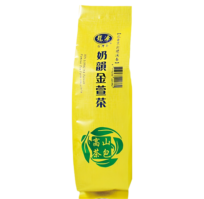 龍源茶品 鑫龍源 茶農職人經典台灣茶 奶韻鮮香金萱, 2g, 50包, 1袋