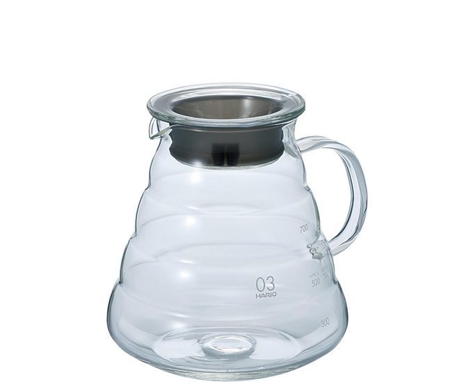 HARIO 好璃奧 V60 雲朵80咖啡壺INT, Clear, 800ml, 1個, 咖啡壺