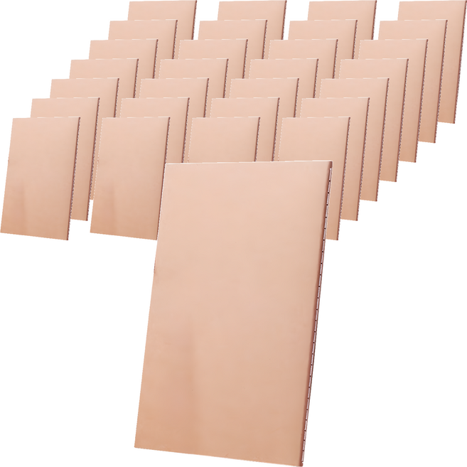 咪咪購物 牛皮筆記本 A5, 牛皮紙棕色, 30本