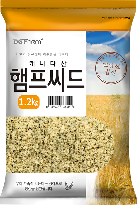 대구농산 햄프씨드, 1.2kg, 1개