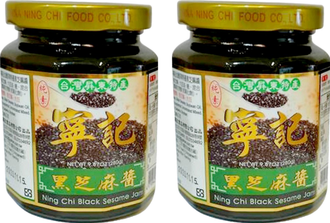 寧記 黑芝麻醬, 280g, 2罐