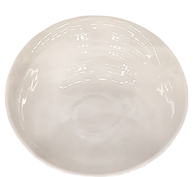 TATUNG 大同磁器 丼飯碗 象牙強化 7.5吋, 象牙白, 1個