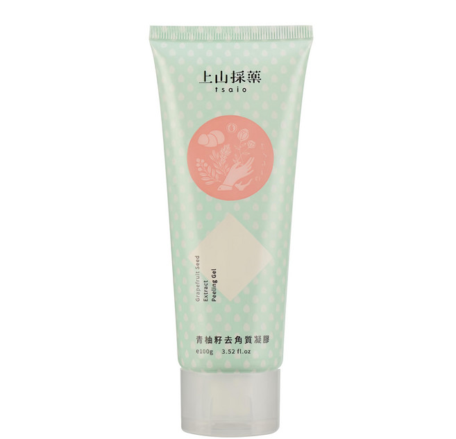 tsaio 上山採藥 青柚籽去角質凝膠 100g 溫和不刺激 親水性佳, 1條
