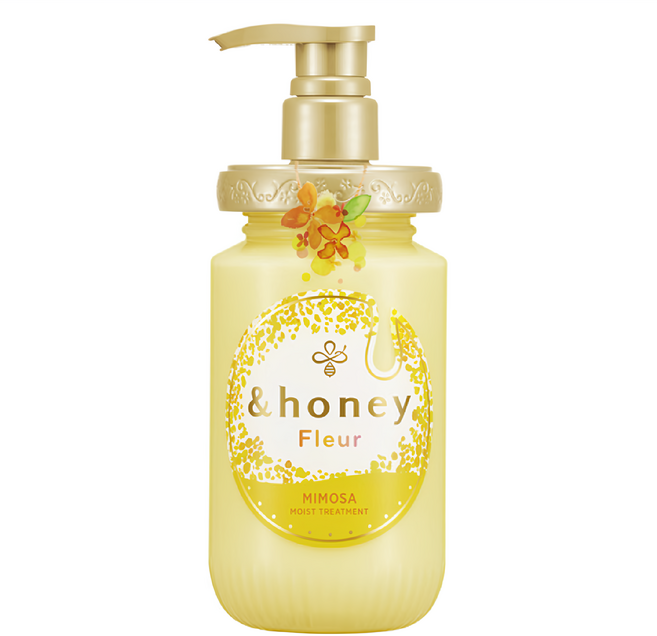 &honey fleur 蜂蜜輕盈舒癒潤髮乳2.0, 450ml, 1瓶
