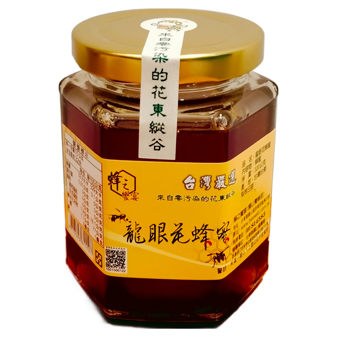 蜂之饗宴 龍眼花蜂蜜, 1個, 320g