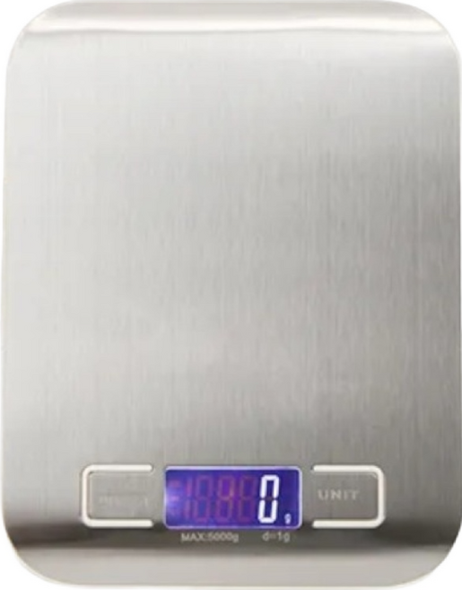 HIKARI 日光生活 304不銹鋼精密料理秤 高精度, 3kg, K007, 銀色