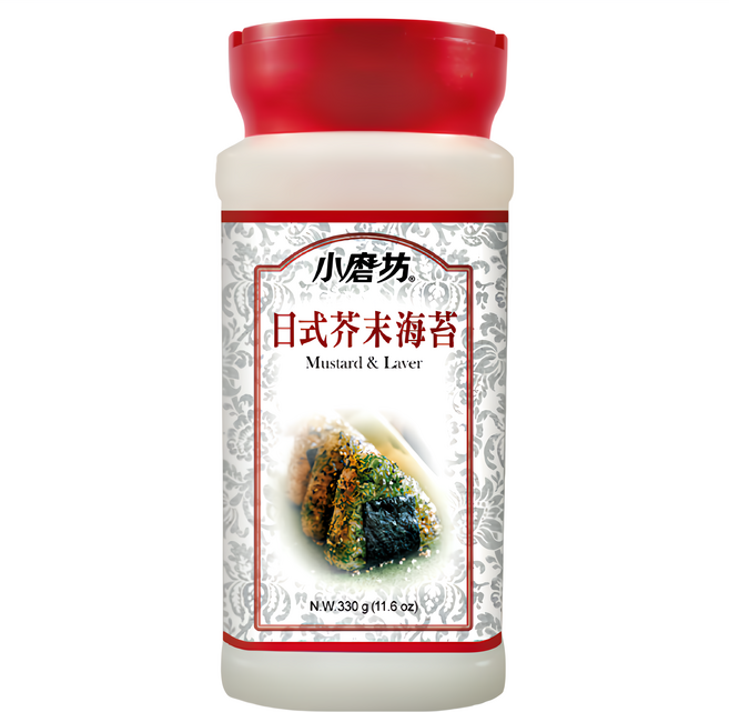 小磨坊 日式芥末海苔, 330g, 1瓶