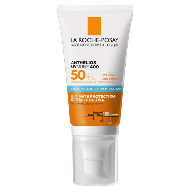 LA ROCHE POSAY 理膚寶水 台灣公司貨 安得利溫和極效防曬乳 SPF50+, 50ml, 1條
