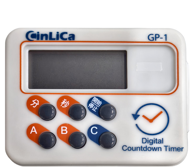 CinLiCa 大音量正倒數計時器 GP1, 白色, 1個