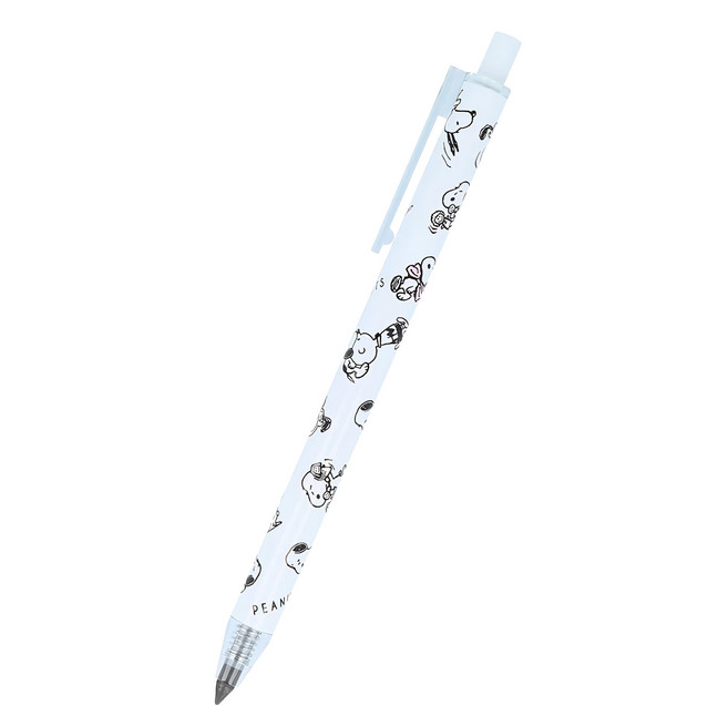 sun-star metacil light knock 按壓式金屬免削可擦永恆鉛筆 水果奇奇蒂蒂, 0.5mm, 1支