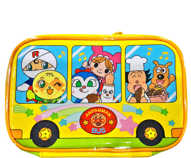 sun-star 麵包超人最喜歡整理了筆袋, 1個, 黃色