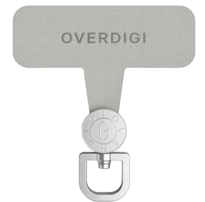 OVERDIGI 360旋轉掛繩墊片 TH03, 灰色, 1個