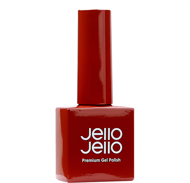 Jello Jello 透色系列 彩色美甲凝膠 - 色彩飽和散發光澤, JJ-32 Maple, 10ml, 1瓶