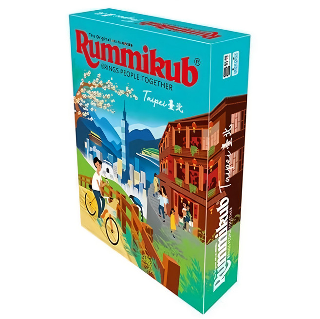Rummikub 拉密 城市版 桌遊, 臺北, 1個