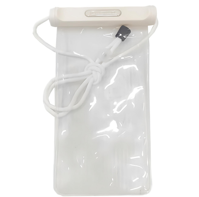 GLiTTER 宇堂 透式防水手機袋 GT-101, 白色, 1個