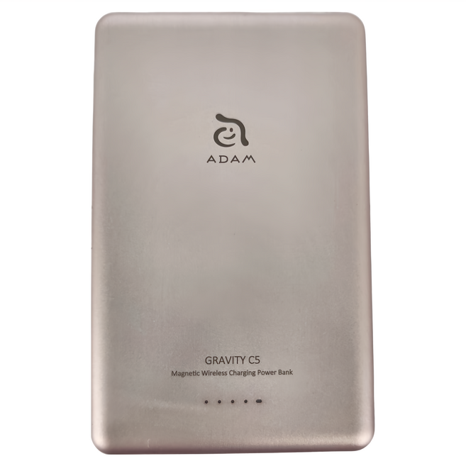 ADAM elements 亞果元素 GRAVITY C5 超薄型磁吸行動電源 5000mAh, 粉色
