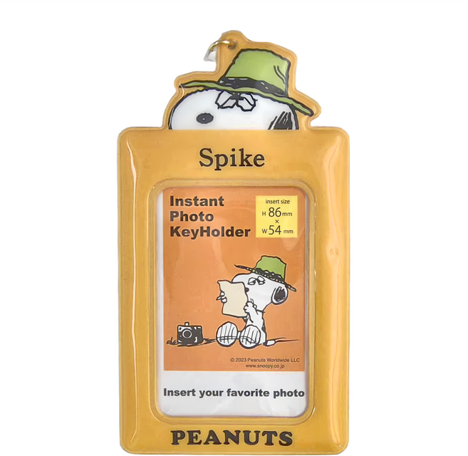 SK JAPAN Snoopy 史努比 相框鎖圈