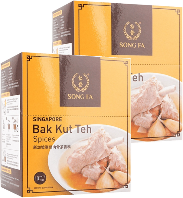 SONG FA 松發 肉骨茶用風味粉, 300g, 20包