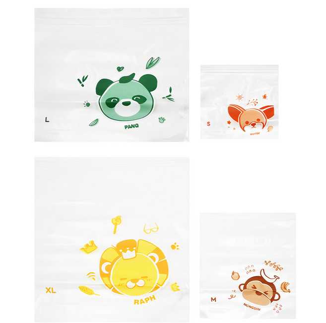 MOTHER-K 銀離子抗菌雙夾鏈袋 豪華綜合組, 1盒