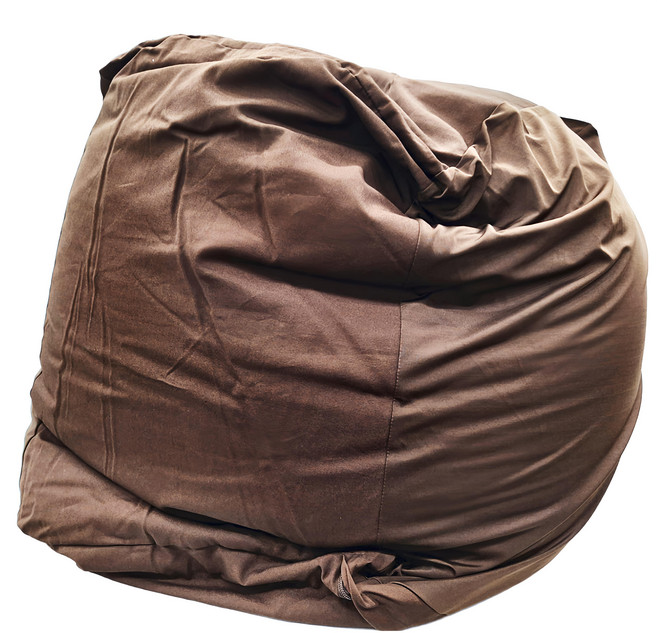 懶骨頭懶人沙發 主體+套子 - 舒適居家休閒必備, 深咖啡