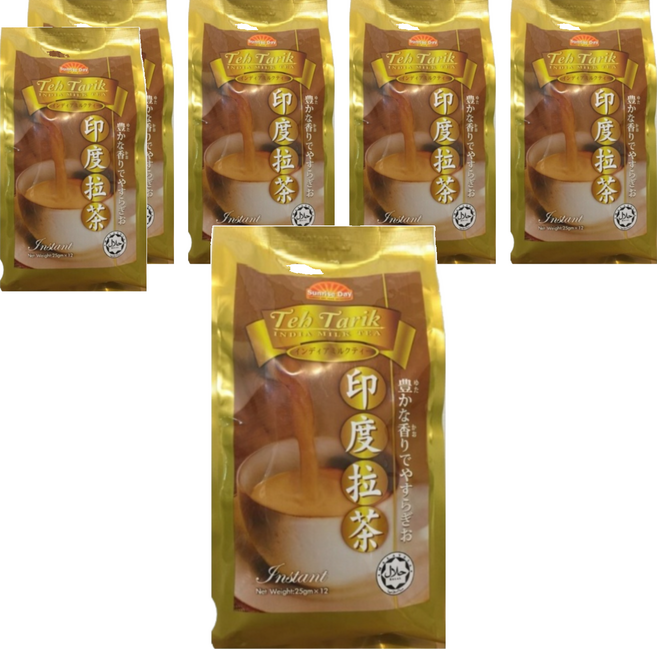 Sunrise Day 初陽 印度拉茶, 25g, 12包, 6袋