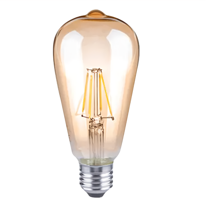 Luxtek 樂施達客 LED燈泡 4W, 暖白光, 1個