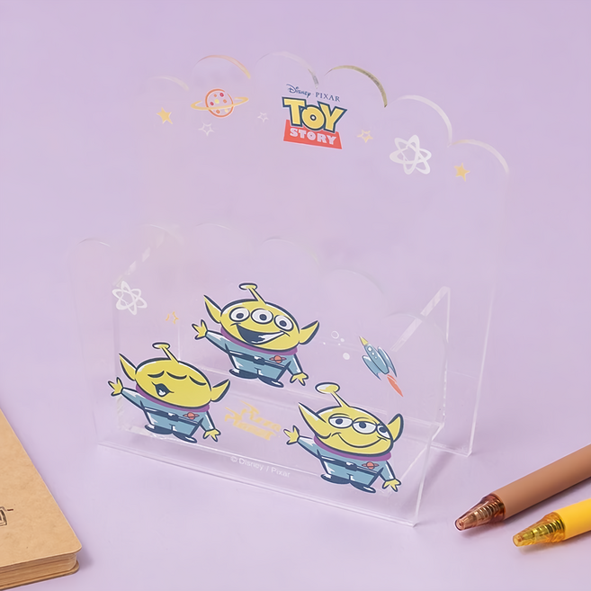 Disney 迪士尼 壓克力造型筆筒 BF149-2, 三眼怪, 1個