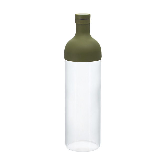HARIO 酒瓶冷泡茶壺 FIB-75-OG, 綠色, 750ml, 1個