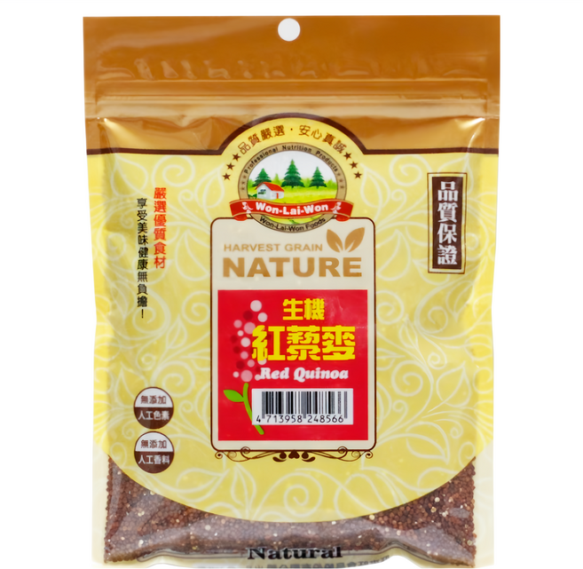 WON LAI WON 旺來旺 生機紅藜麥, 300g, 1包