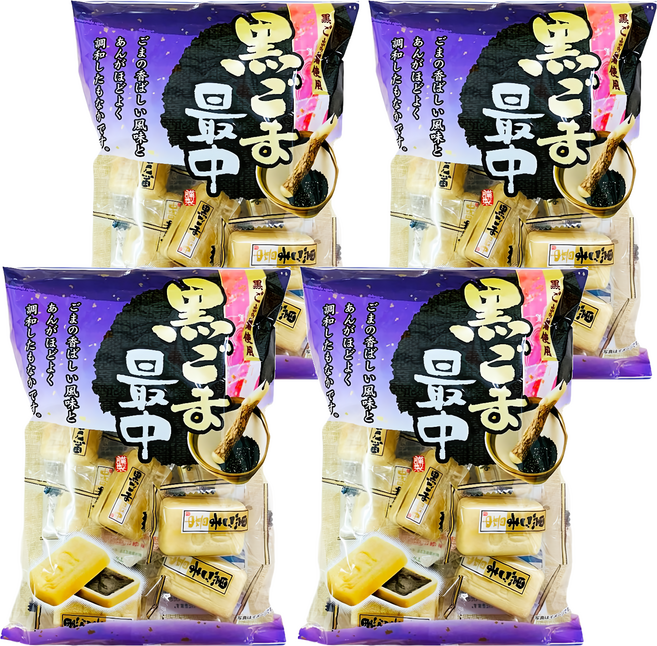 幸福堂 黑芝麻最中, 150g, 4袋