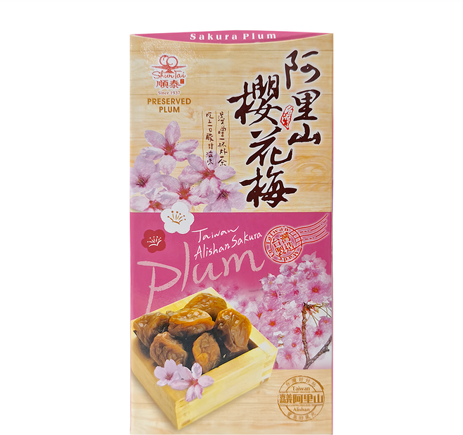 順泰 阿里山櫻花梅, 400g, 1盒