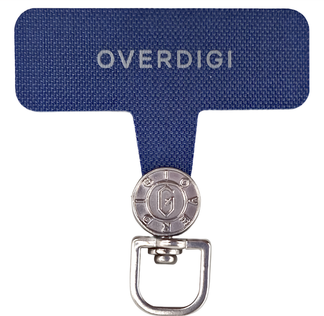 OVERDIGI 360旋轉掛繩墊片 TH03, 深藍色, 1個