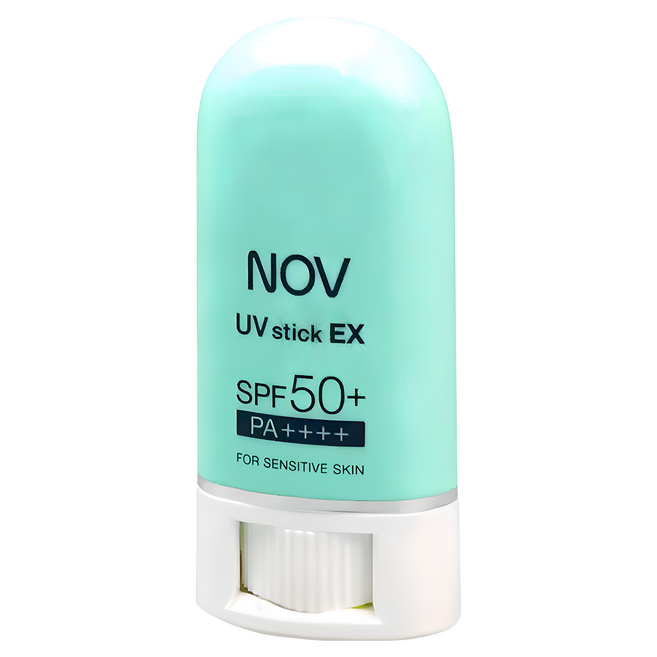 NOV 娜芙 防曬條霜 SPF50+ PA++++ 臉部用, 9g, 1個