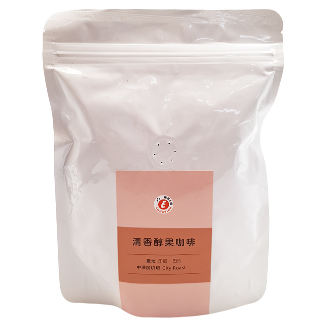 樂活E棧 清香醇果曼巴咖啡豆, 原豆無研磨, 114g, 1包