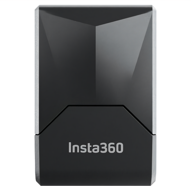 Insta360 閃傳伴侶 橫版 USB-C-Lightning 轉接頭, 1個, 黑色, 46mm