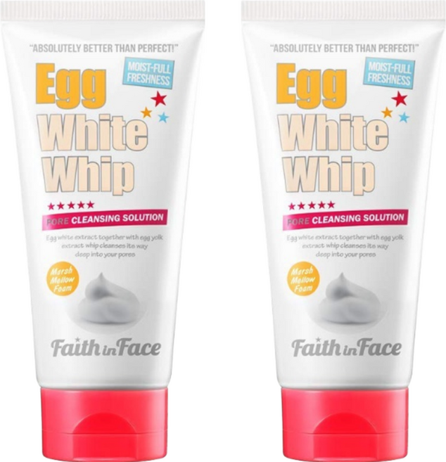 Faith in Face 蛋白泡沫洗面乳 毛孔清潔方案, 150ml, 2件