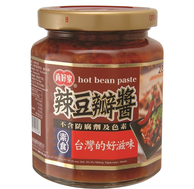 真好家 辣豆瓣醬, 280g, 1罐