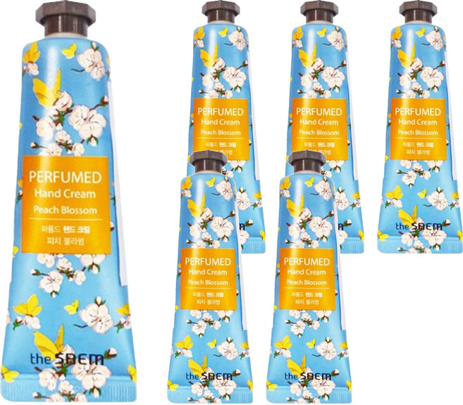 THe SaeM 得鮮 香氛精華滋養護手霜 桃花, 30ml, 6個