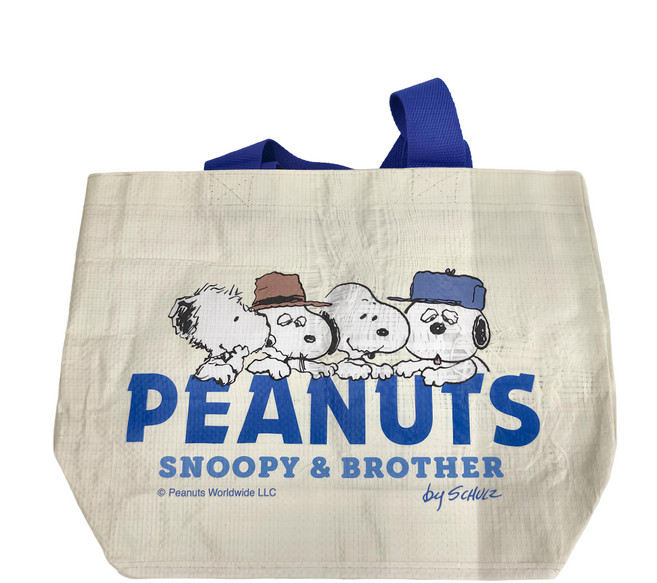 Kiiwi O 防水編織尼龍手袋 SNOOPY聯名款, E 兄弟們