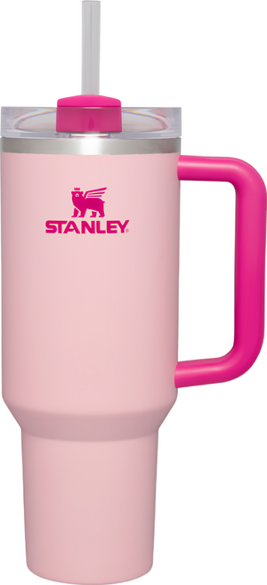 STANLEY 台灣公司貨 冒險系列 吸管隨手杯2.0, 1180ml, 粉紅佳人, 1個