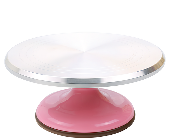 SaNNeNg 三能 蛋糕轉台 SN4170 粉紅色, 1個