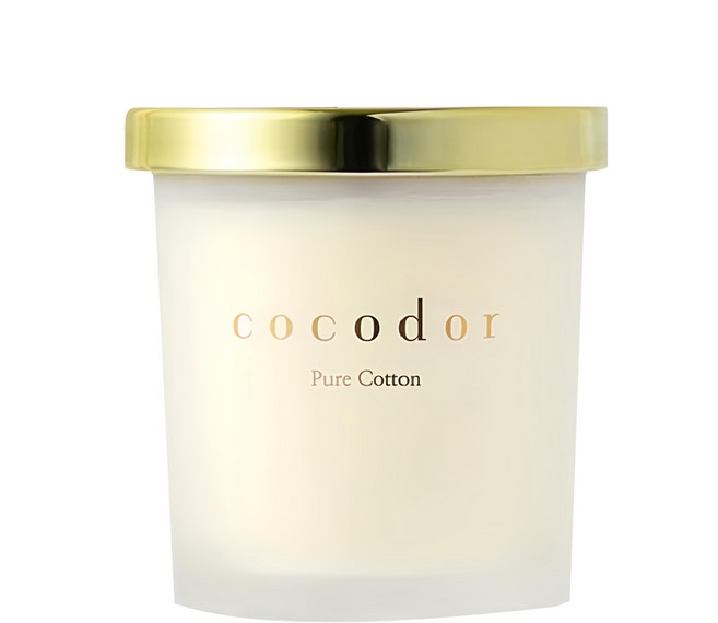 COCODOR 珂珂朵爾 大豆蠟燭, 純棉花香, 130g, 1個