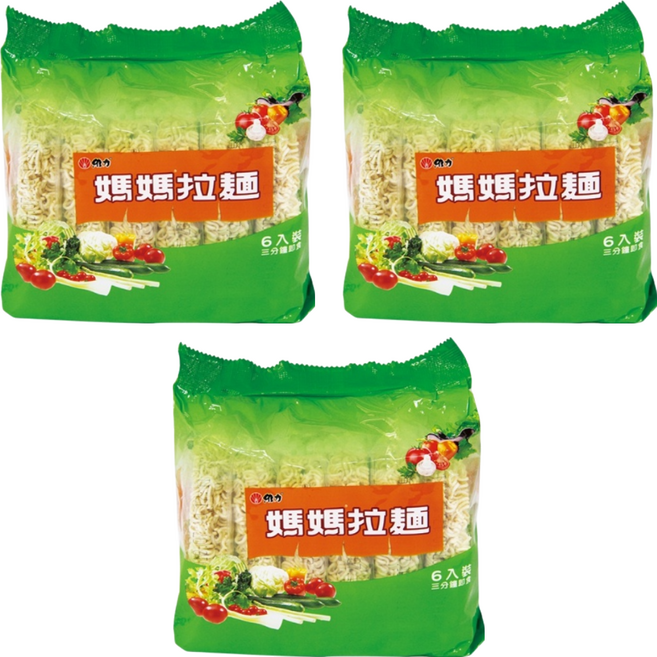 維力 媽媽拉麵, 420g, 3袋