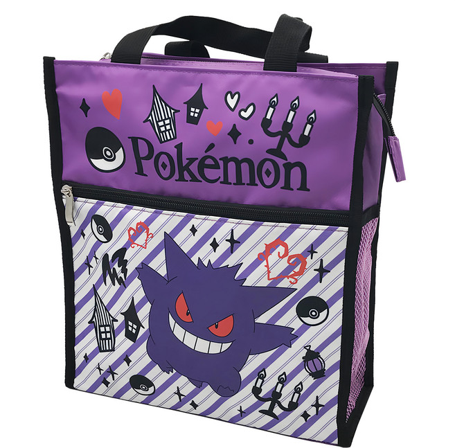PoKeMoN 寶可夢 直式補習袋, 耿鬼 紫色, 1個