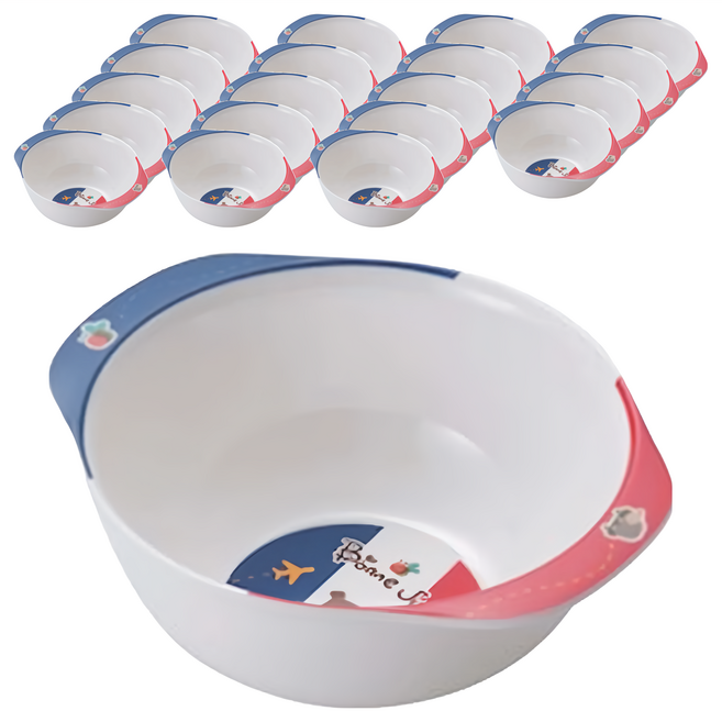 TATUNG 大同磁器 美耐皿咚咚碗 法國熊 Set, 20個