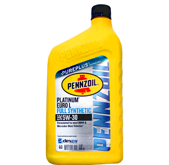PENNZOIL PLATNUM EURO L 5W30 C3 全合成機油 01607, 1L, 1瓶