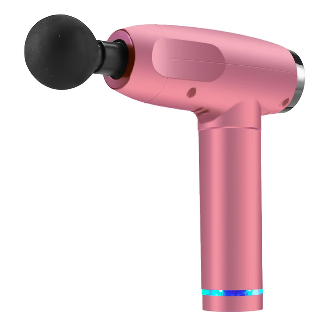 38段液晶顯頻筋膜按摩槍 K3-P 原廠保固, 粉色